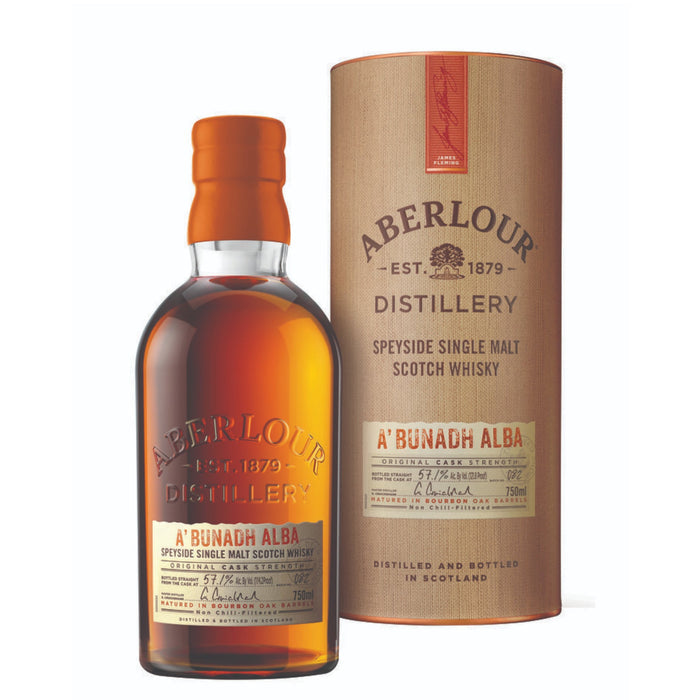 Aberlour A'bunadh Alba original Cask Speyside Single Malt Scotch -750ml