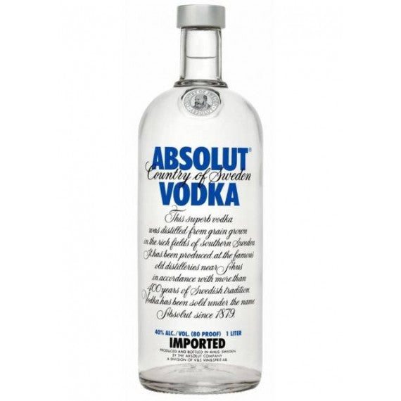 Absolut Sweden Original Vodka -1.75 L
