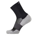 Black active comfort sock in crew height | OS1st