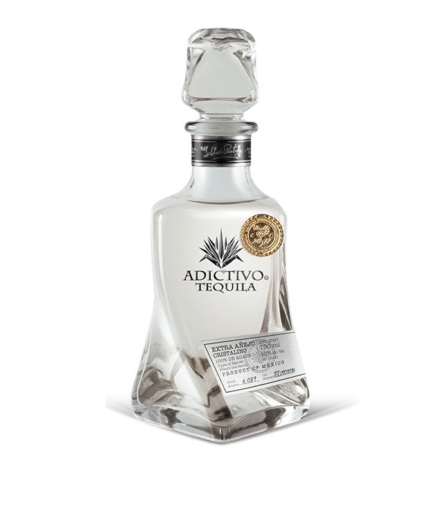Adictivo Extra Añejo Cristalino Limited Edition Tequila - 750ml