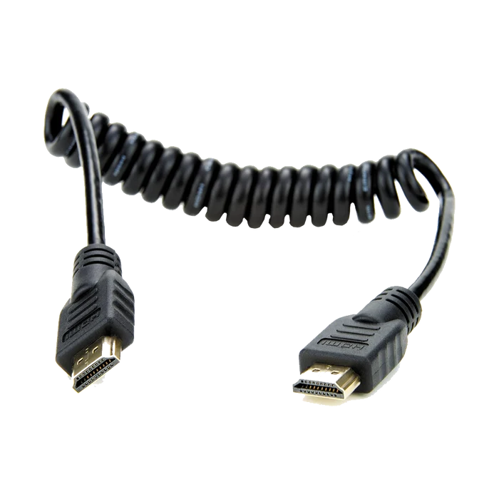 Atomos Cable Coiled Full HDMI to Full HDMI - 30cm
