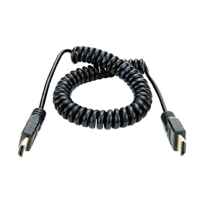 Atomos Cable Coiled Full HDMI to Full HDMI - 50cm