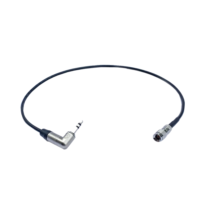 Atomos LTC to Right-Angle 3.5mm Mic-Level Timecode Cable for UltraSync ONE