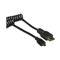 Atomos Micro to Full HDMI Coiled Cable (30cm)
