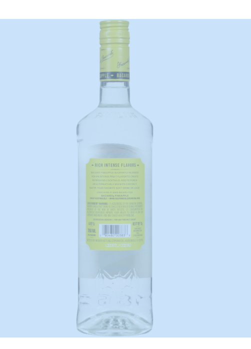 Bacardi Pineapple Rum  -1.75 L