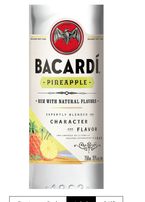 Bacardi Pineapple Rum  -1.75 L