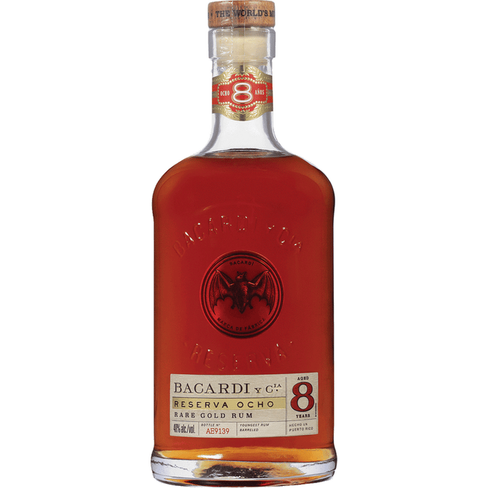 Bacardi Reserva Ocho Rare Gold Rum - Newport Wine & Spirits