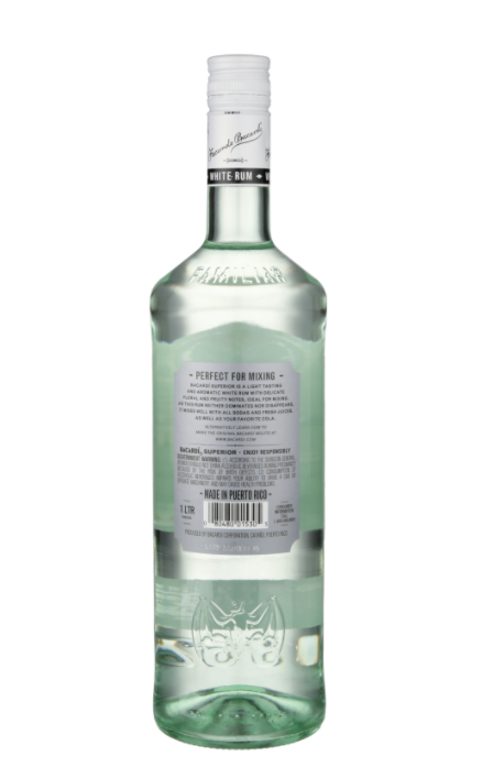 Bacardi Superior White Rum 1.75 L