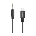 BOYA BY-K1 3.5mm TRS Male to Lightning Adapter Cable (20cm)