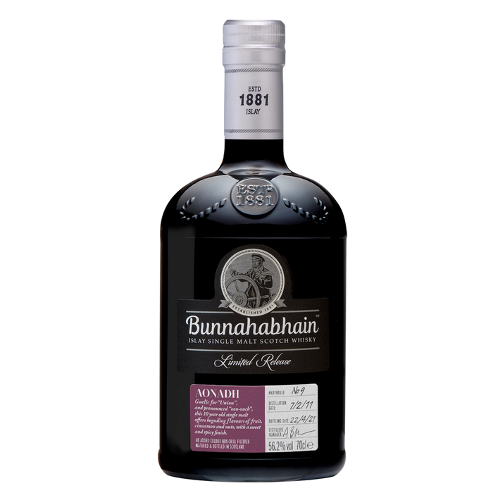 Bunnahabhain Aonadh 10 Year Warehouse 9 Single Malt Scotch Whisky -750ml