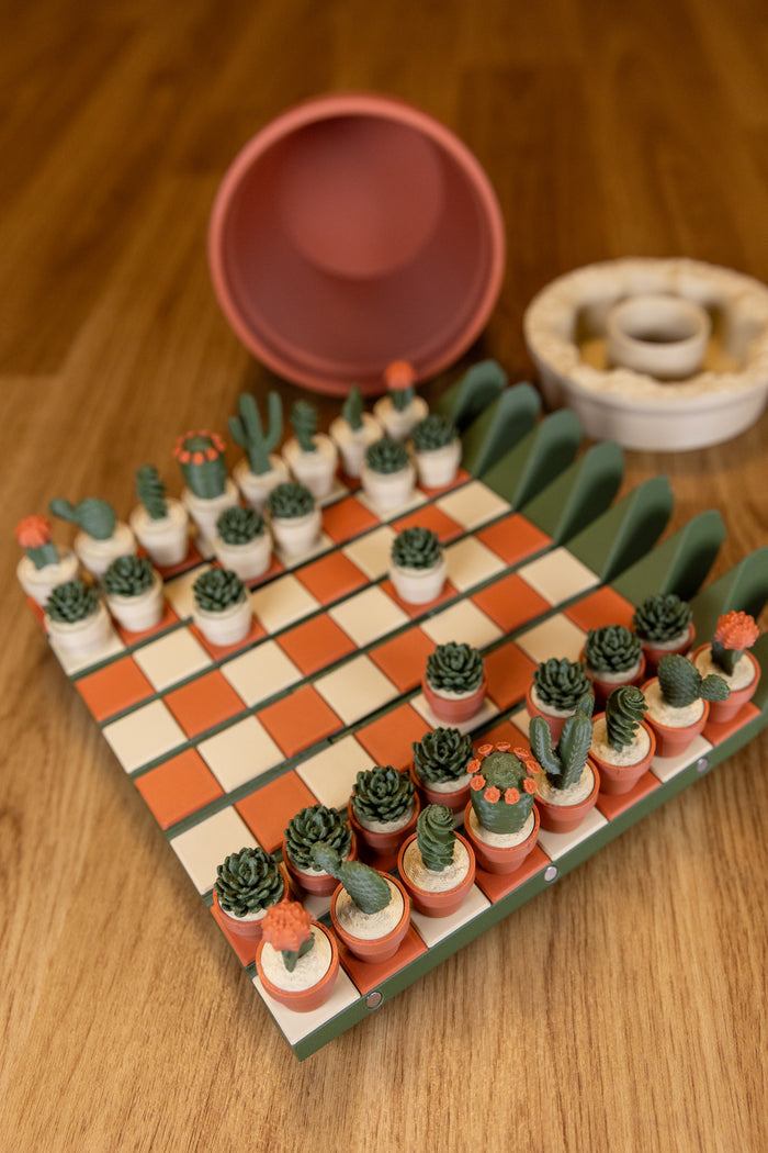 Cactus Chess Set