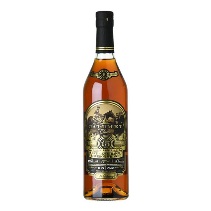 Calumet Farm Single Rack Black KSBW  105 Proof 15 Years