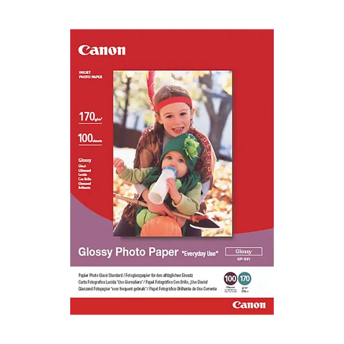 Canon GP-501 Glossy Photo Paper (10 x 15cm - 100 Sheets)