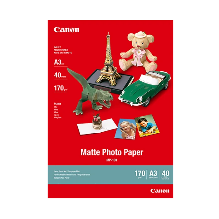 Canon MP-101 Matte Photo Paper (A3 - 40 Sheets)