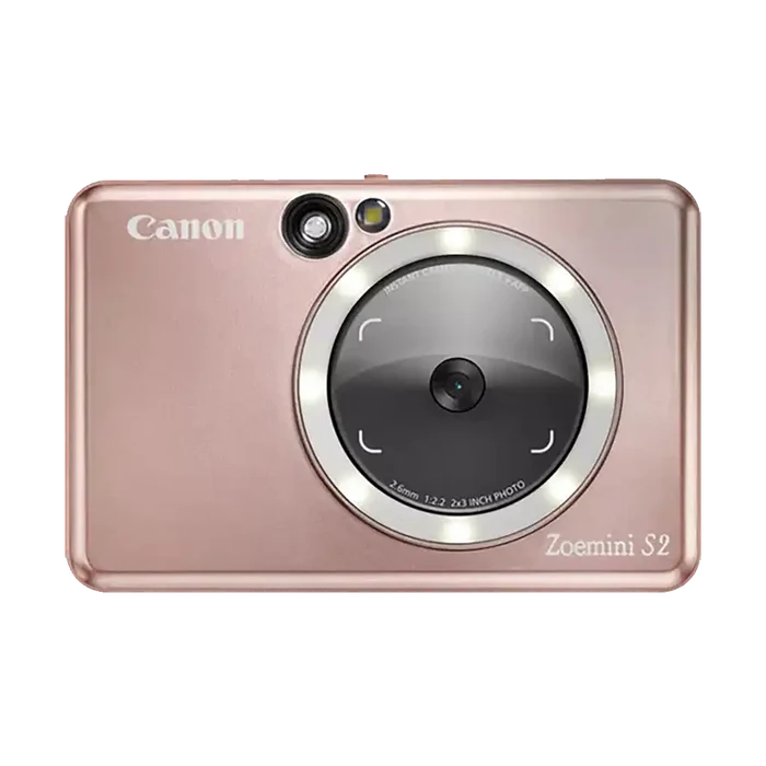 Canon ZoeMini S2 Instant Camera & Printer (Rose Gold)