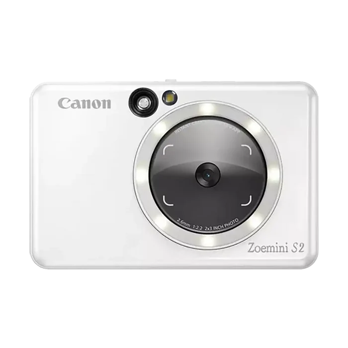 Canon ZoeMini S2 Instant Camera & Printer (White)