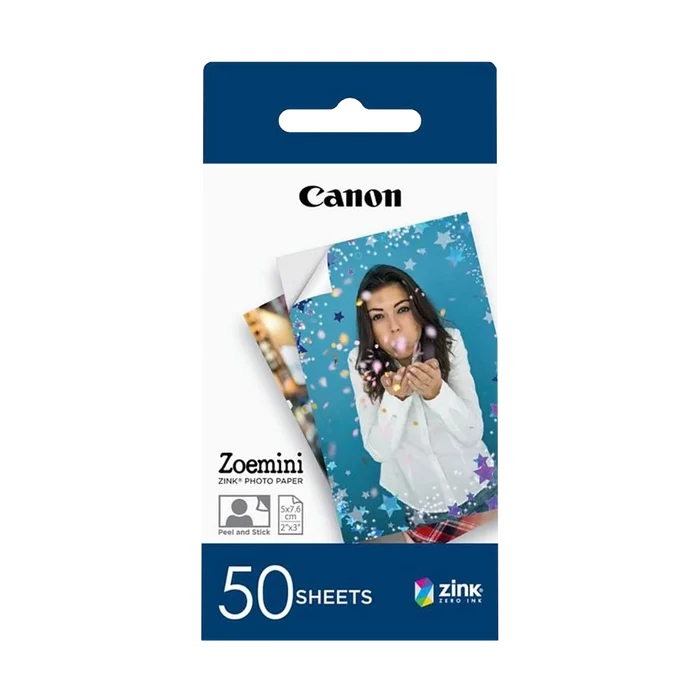 Canon ZoeMini Zink Photo Paper (50 Pack)
