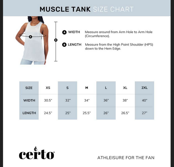 Certo By Northwest NFL Women's Kansas City Chiefs Outline Tank Top
