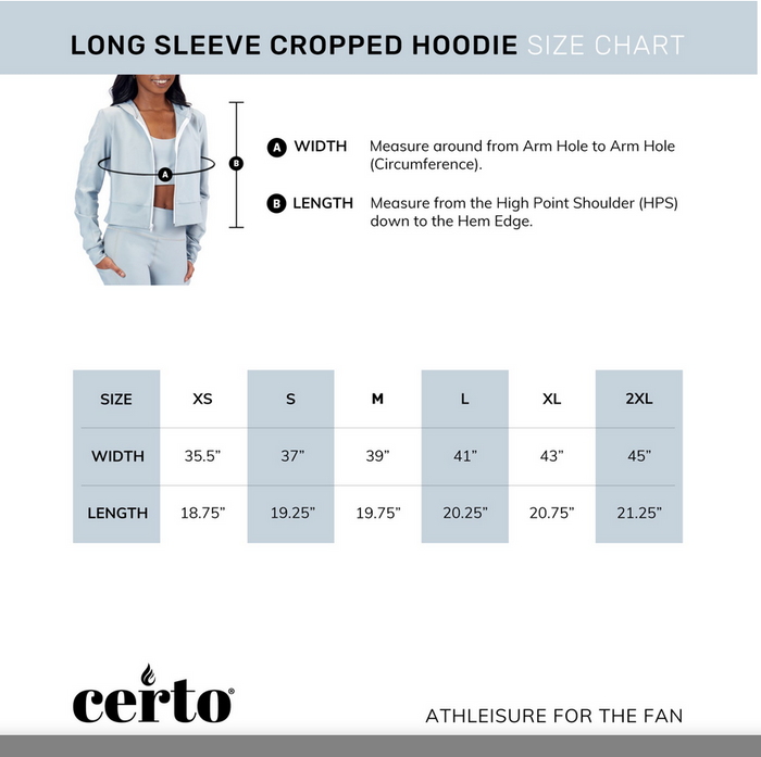 Certo By Northwest NFL Women's Philadelphia Eagles All Day Cropped Hoodie, Black