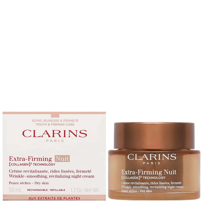 Clarins Extra-Firming Night Cream for Dry Skin 50ml / 1.6 oz. - Additional 2