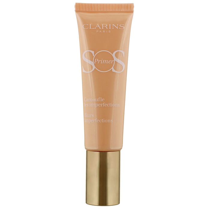 Clarins SOS Primer 02 Peach: Blurs Imperfections 30ml / 1 oz. - Extra