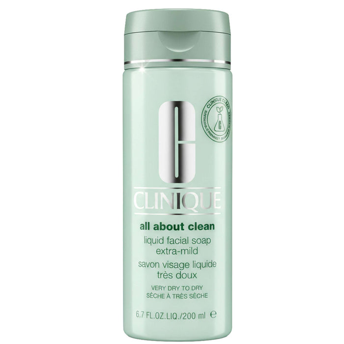 Clinique  Liquid Facial Soap Extra-Mild for Very Dry to Dry Skin 200ml / 6.7 fl.oz.