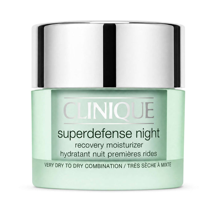 Clinique Superdefense Night Recovery Moisturizer for Very Dry to Dry Combination Skin 50ml / 1.7 fl.oz.