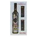 buy Corralejo Silver Tequila with branded shot glasses gift set 750ml online BLII liquor
