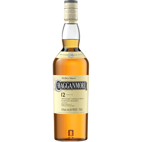 Cragganmore 12 Years Single Malt Scotch whiskey -750ml