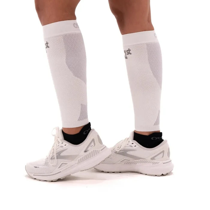 White CS6 Compression Leg Sleeves | OS1st