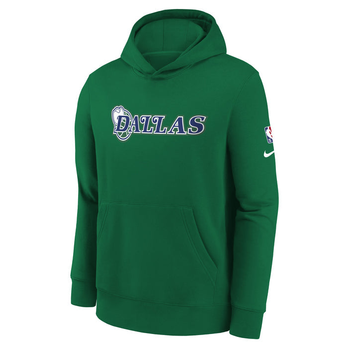 Nike Dallas Mavericks NBA Youth Boys (8-20) Essential Fleece Hoodie, Green