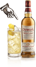 DEWAR'S WHITE LABLE SCOTCH - 375ML