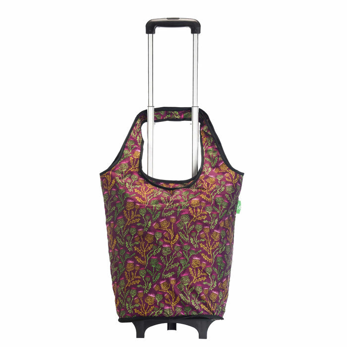Eco Chic Eco Chic Collapsible Shopping Trolley Replacement Tote Bag - Thistle