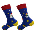Eco Chic Eco Chic Eco-Friendly Bamboo Christmas Socks Snowman
