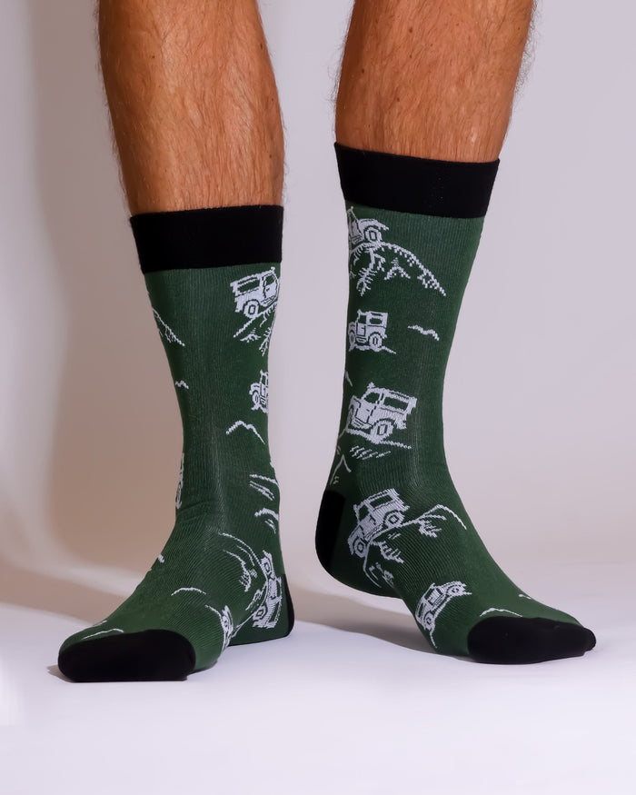 Eco Chic Eco Chic Eco-Friendly Bamboo Socks Landrovers