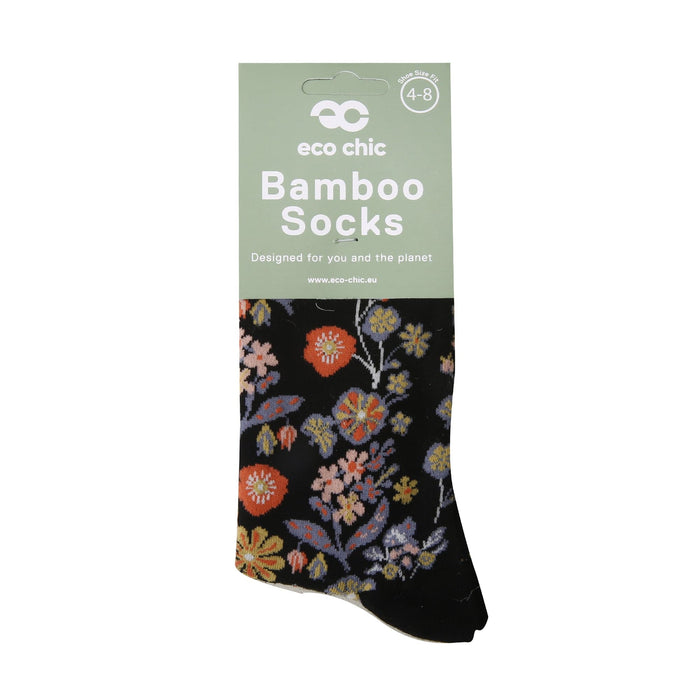 Eco Chic Eco Chic Eco-Friendly Bamboo Socks Ditsy