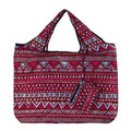 Eco Chic Eco Chic Foldable Reusable Large Shopping Bag Aztec Pattern