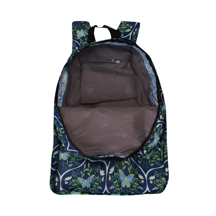 Eco Chic Eco Chic Lightweight Foldable Backpack Butterflies