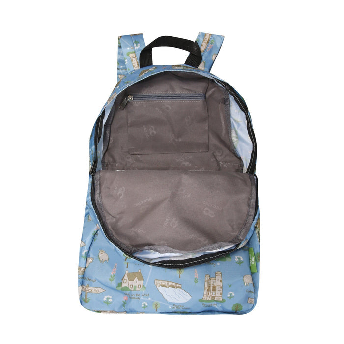 Eco Chic Eco Chic Lightweight Foldable Backpack Cotswolds