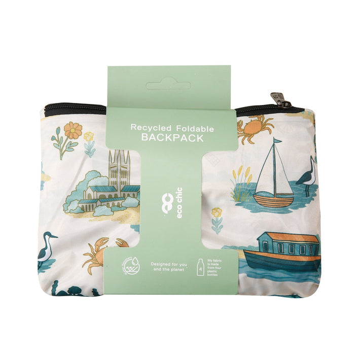 Eco Chic Eco Chic Lightweight Foldable Backpack Norfolk