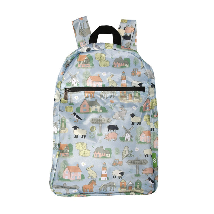 Eco Chic Eco Chic Lightweight Foldable Backpack Suffolk