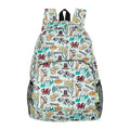 Eco Chic Blue Eco Chic Lightweight Foldable Backpack Wales Montage