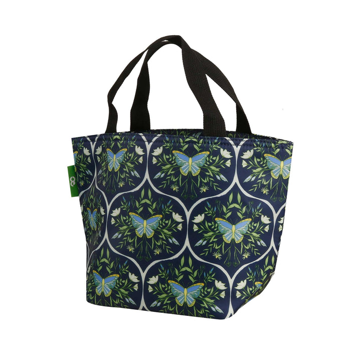 Eco Chic Eco Chic Lightweight Foldable Lunch Bag Butterflies