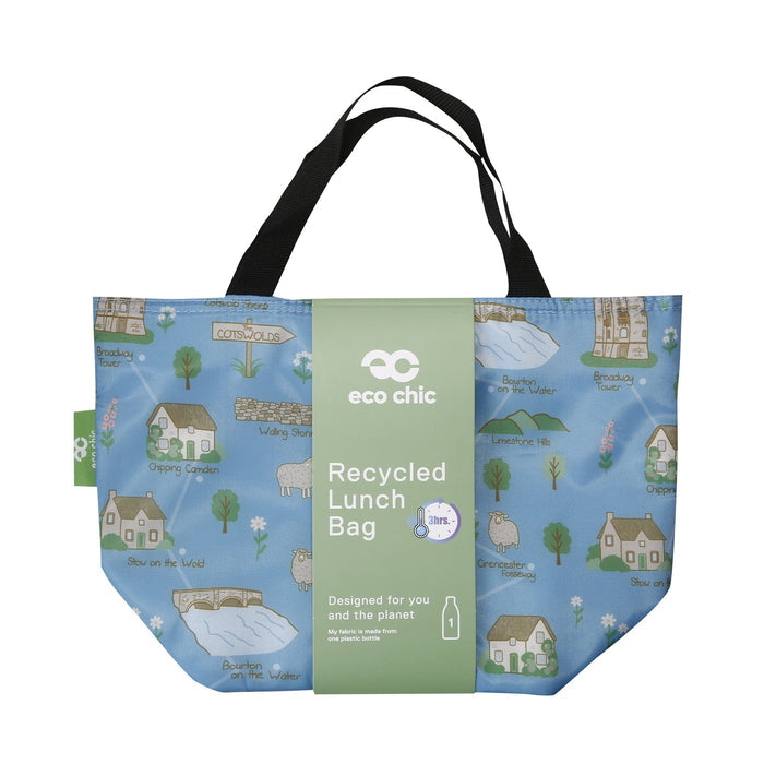 Eco Chic Eco Chic Lightweight Foldable Lunch Bag Cotswolds