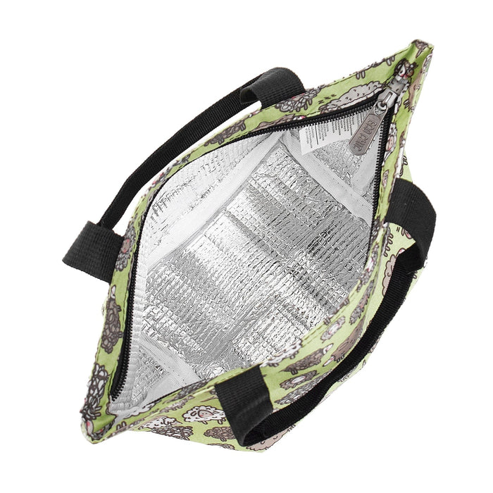 Eco Chic Eco Chic Lightweight Foldable Lunch Bag Sheep