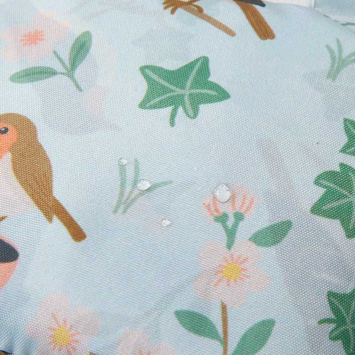 Eco Chic Eco Chic Lightweight Foldable Lunch Bag Garden Birds