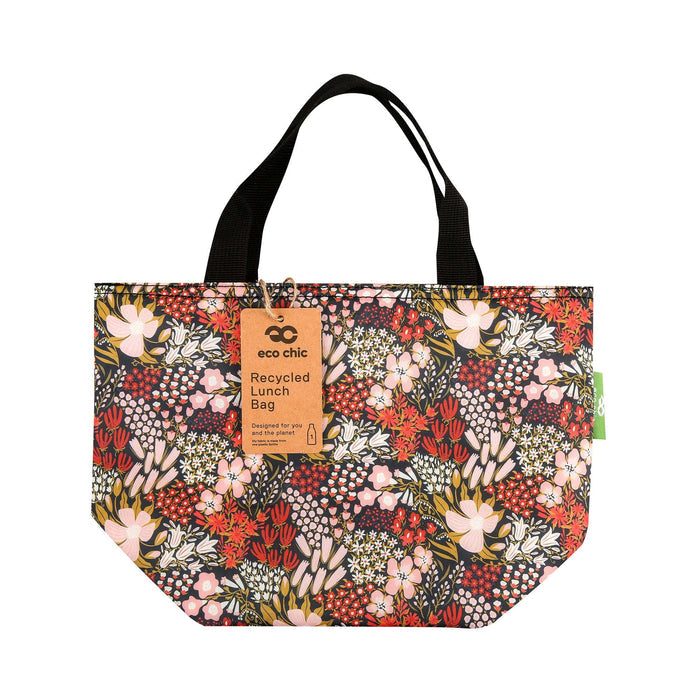 Eco Chic Eco Chic Lightweight Foldable Lunch Bag Mixed Flowers