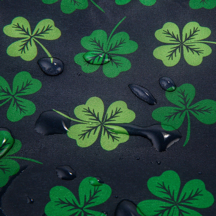 Eco Chic Eco Chic Lightweight Foldable Lunch Bag Shamrock
