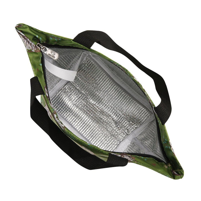 Eco Chic Eco Chic Lightweight Foldable Lunch Bag Tawny Owl