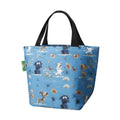 Eco Chic Eco Chic Lightweight Foldable Lunch Bag Whimsy Dogs